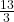 \frac{13}{3}